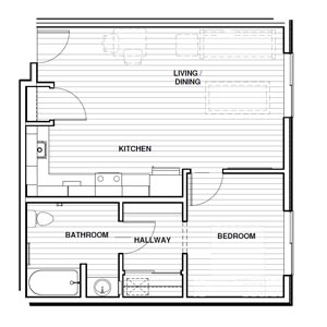 1 bedroom