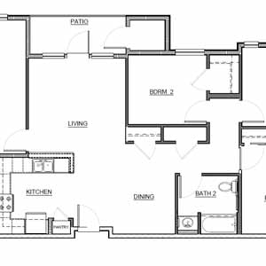 2 bedroom