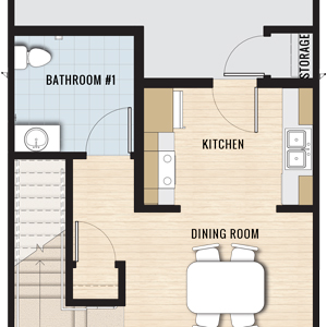  1 Bedroom - type 1