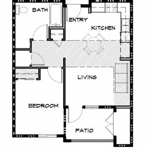 1 bedroom
