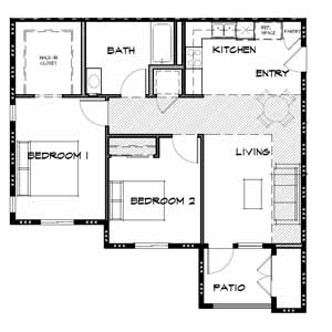 2 bedroom