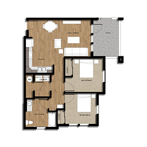 3 bedroom