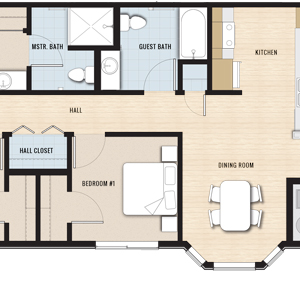 3 Bedroom Unit