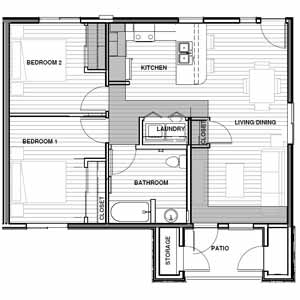 2 bedroom