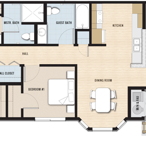 3 Bedroom Unit