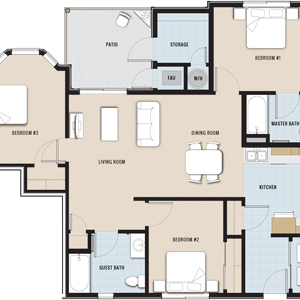 3A-2 Floor Plan