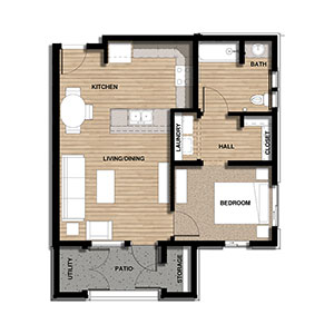 Floor Plans | Ukiah Senior Apartments | Affordable Housing in Ukiah ...